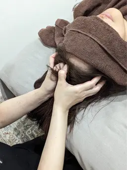 新メニュー❤️炭酸泡ドライヘッドスパ30分¥4000→3850