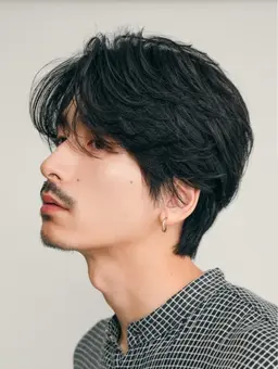 《🎀ミニモ限定価格🎀》毛流れを作り朝のスタイリングを楽に✨大人っぽくカット＋ニュアンスパーマ🧑🏽‍🦱💫🪽