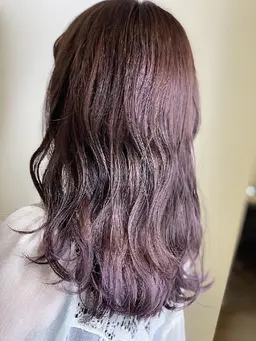 《ブリーチなし》トレンドのカット➕ダブルカラー➕トリートメント《レイヤーカット/ボブ/顔周りレイヤー/前髪》