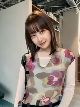 《毛髪強度140%up♪》カット&カラー+トキオ5stepトリートメント_¥12100