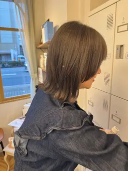 カット＋もみあげとフロントパーマ（どちらかでも◎）