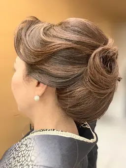 🪷和装ヘアセット🪷お着物のヘアセット✨️伝統的・粋なヘアセット😄