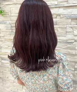 🌹 似合わせカット＋透明感カラー🌹ロング料金あり