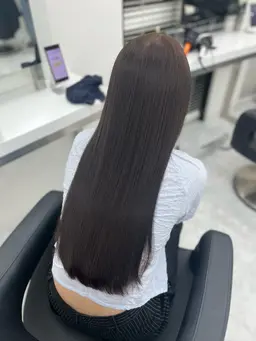 【平日限定】Premium艶髪ストレート+カット【髪質改善】【酸性ストレート】