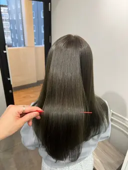 【7/23限定クーポン🫧】透明感ワンカラー＋1step tokioトリートメント＋韓国風カット💇‍♀️