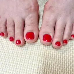 フット◆ワンカラーorラメグラデーション◆ソフトジェルオフ無料