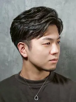 【写真ご用意の方】 似合わせカット✂️+襟剃り🪒+シャンプー🫧+眉毛カット👓+ヘアセット✨