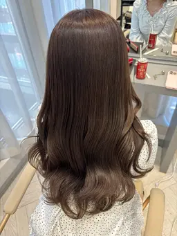 ケアカラー+2STEPトリートメント🩵