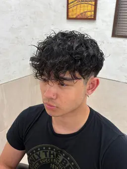 💈パーマ（スパイラル、ツイスト、クルクルパーマ）+カット