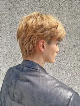 🔴メンズブリーチ混みダブルカラー🥣