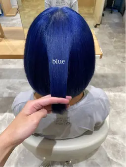 💙ショート又はリタッチ💙ブリーチ＋カラー💙