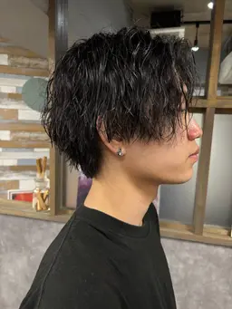 【メンズ限定】メンズカット＋スパイラルパーマ