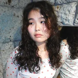 【スタイリスト特別価格🪺】ladie'sパーマ+カット✂︎《treatment付き》