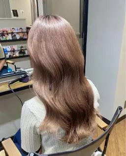 【🤍平日限定🤍】ブリーチ込みダブルカラー🍇