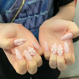 ジェル 60分💞 オフ無料☆持ち込みデザイン店内パーツつけ放題