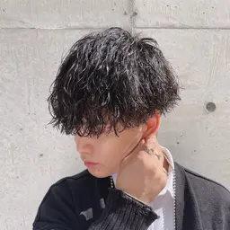 メンズカット＋ツイストパーマ＋トリートメント