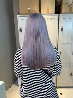 【1日でハイトーンにしたい方💗】ブリーチのトリプルカラー