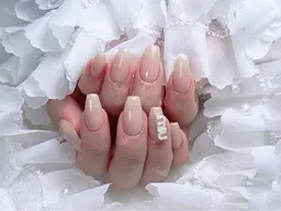 💚ワンカラー+2個パーツor2本埋め尽くし(オフ+500円)