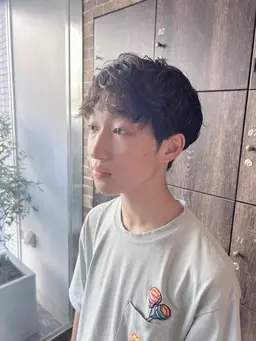 メンズパーマ🧑‍🦱＋カット✂️