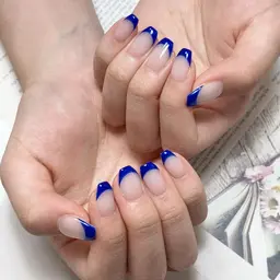 Hand【カラーフレンチ】★フレンチの形が選べ★