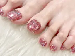 【オフ無し】フットワンカラー💅マグネット/フラッシュ⭕️