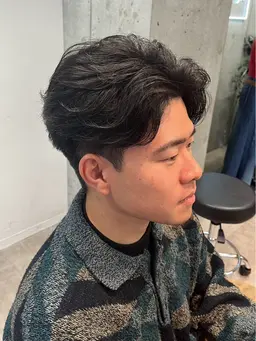 炭酸シャンプー+メンズカット