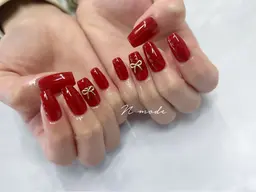 当日予約限定⭐︎ワンカラーorグラデーション+パーツ2本付き🌸🍑マグネットやラメも可!【初回オフ無料🆓】