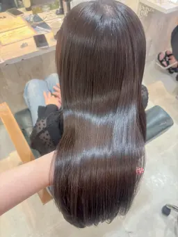 💌ミニモ特別価格💌前髪カット✂️+髪質改善カラー🪄