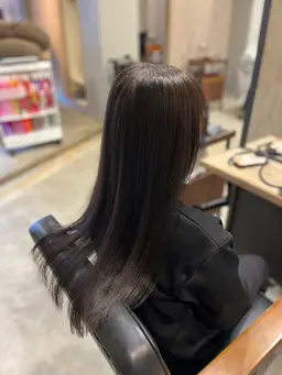 【  ⭐️ロングの方限定⭐️  】  毛先カット➕白髪染めカラー