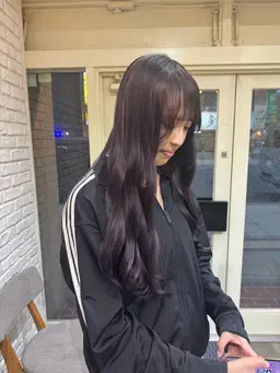 トリプルカラー(カラー＋ブリーチ2回)＋2stepトリートメント