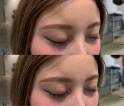 アイブロウパーマ＆アイブロウワックス脱毛🪄︎︎¥2,750