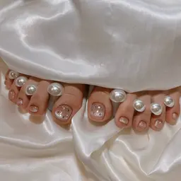 【foot🐾マグネットネイル】おしゃれさん上級者になれます✨オフ込み！