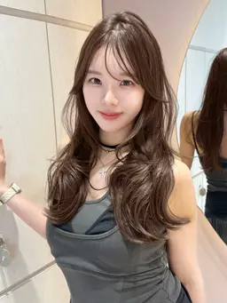 【8月20日限定✨】レイヤーカットでトレンドの韓国ヘアスタイルに✨⚠️必ずメニュー説明をご覧になってください🙇