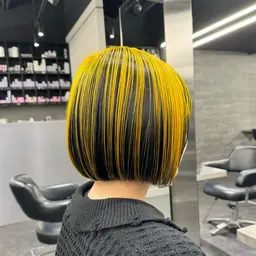 【ブリーチあり】デザインカラー(インナーカラー、イヤリングカラー、ハイライトなど)