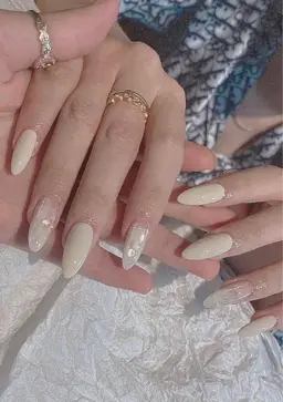 🌸チップ長さ出し１０本【オフなし】6本デザイン❣️ケア込み、デザイン6本まで、残り4本ワンカラー