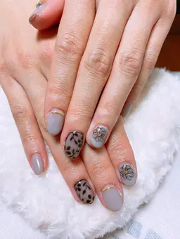 持ち込みデザインジェルネイル(オフなし)