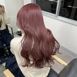 💖学生ならレングス問わずリピーター様💖ブリーチ+カラー+内部補修トリートメント#暖色