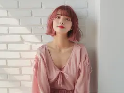 🩵ブリーチなしで叶ううる艶暖色カラー🩵
