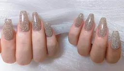 チップ長さだし+ワンカラー/ラメグラ6500🌈（オフ+500）