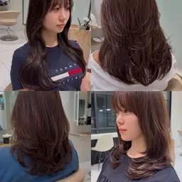 ミディアムカットモデル🙍‍♀️ 【5名様限定保湿トリートメント付⭐️】
