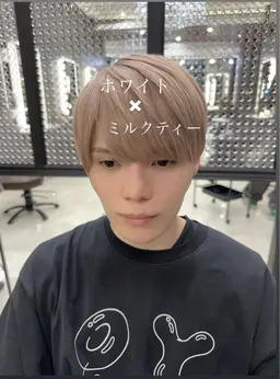 【垢抜けNo.1⚡️】ダブルカラー＋似合わせカット【問屋町・北長瀬】