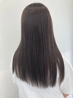 【2回目以降のお客様はこちら🌼】カット＋ストレートパーマ＋前処理トリートメント付き