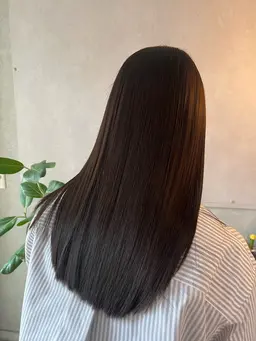 【美髪メニュー✨】カット+ケア縮毛矯正+treatment