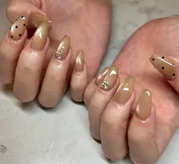 人気!シンプルスカルプ(ストーンアート2本まで可)パーツOK 他店オフ込み!