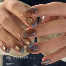 マグフレンチ× チェック色替え不可オフあり・なし現金のみのメニュー