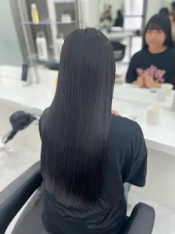 【平日限定】(Aujua髪質改善)カット+ケアカラー+Aujua7ステップ超音波トリートメント【レイヤーカット】