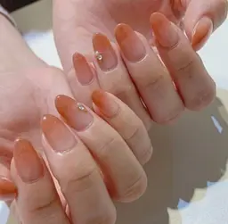 オープン記念クーポン（オフなし）ワンカラーorラメグラデーション＋サンプルからお好きなデザイン2本♡カラー変更OK💅