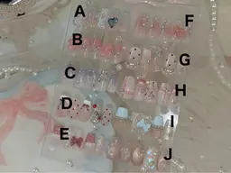 【先着10名様】定額デザイン（オフ込み）🎀✨️※各デザイン1名様のみ募集※注意事項を必ずお読み頂いた上でご予約ください