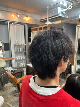 メンズカット＋パーマ+ヘッドスパ🦖