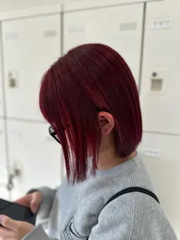 【♡大人気メニュー♡】🍒カット+ワンカラー🍒